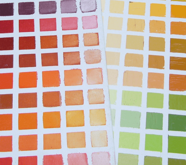 Concepts of Painting: Color Charts | freearttraining.com
